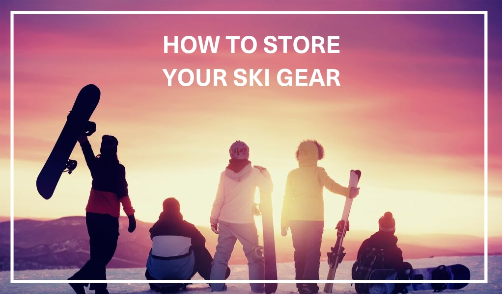 How to store your ski gear