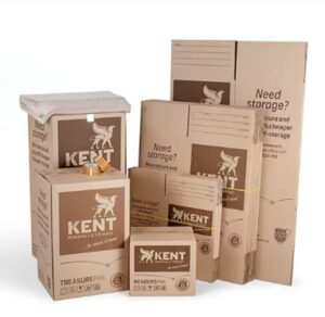 Silver Bundle Moving Boxes
