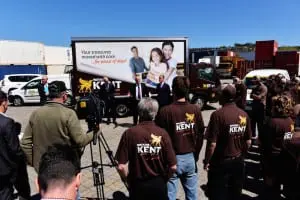 Watkins Kent, Removalists Tasmania Launched in Launceston by Tasmanian State Treasurer Peter Gutwein 5 Watkins Kent Removals & Storage Hobart and Launceston launch covered by Tasmanian media outlets