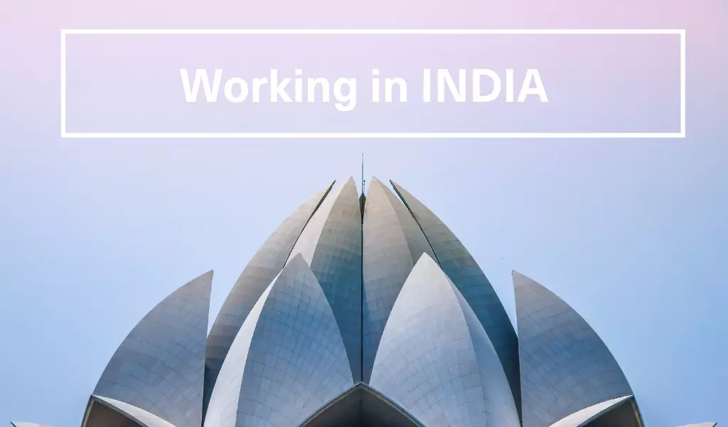 Working in India