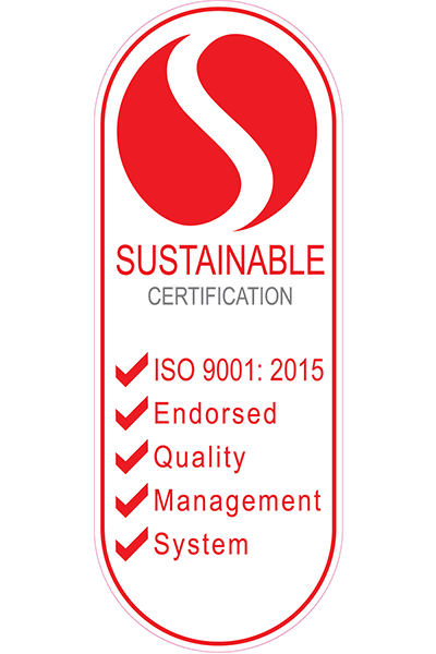 Our Certifications and Accreditations 2 ISO quality badge