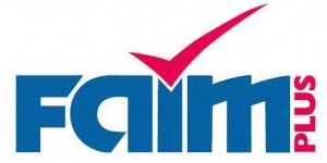 Accredited FAIM/ISO logo