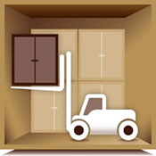 Kent’s storage checklist, with packing tips for storage and furniture storage tips icon