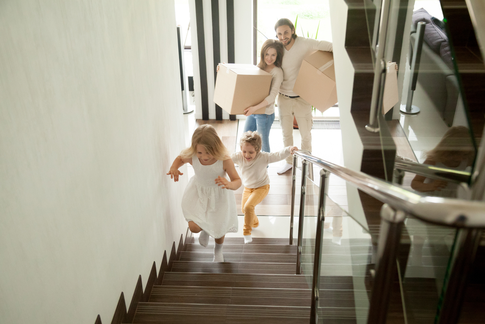 Moving into new home with kids