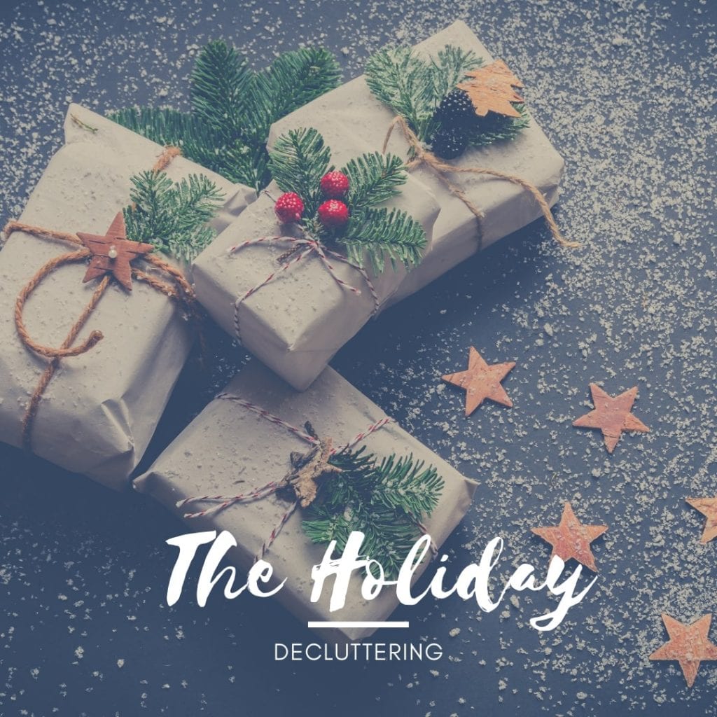holiday decluttering guide